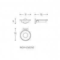 MEDIDAS JABONERA PARED START COSMIC